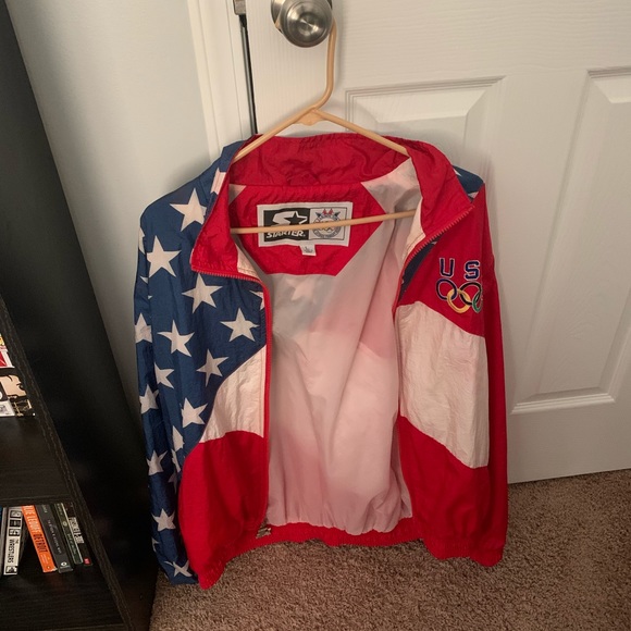 STARTER Other - USA Olympic Starter Zip up jacket